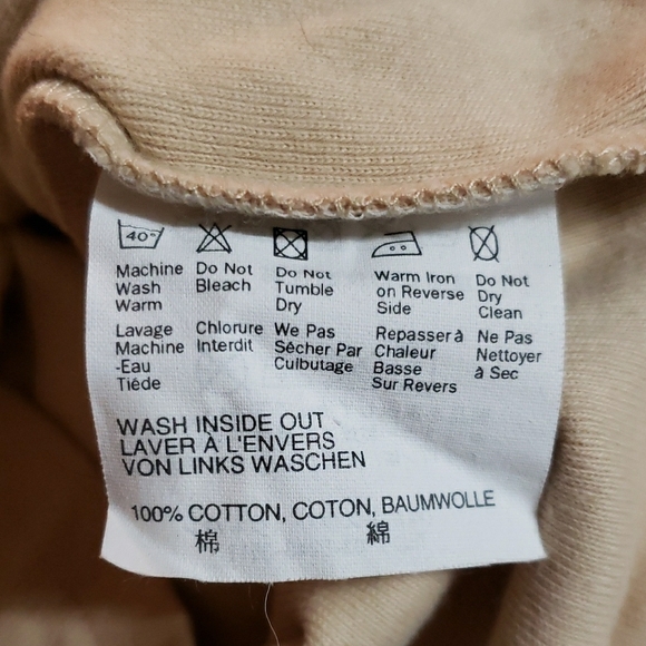 Esprit Beige Hooded Sweatshirt - Picture 8 of 8